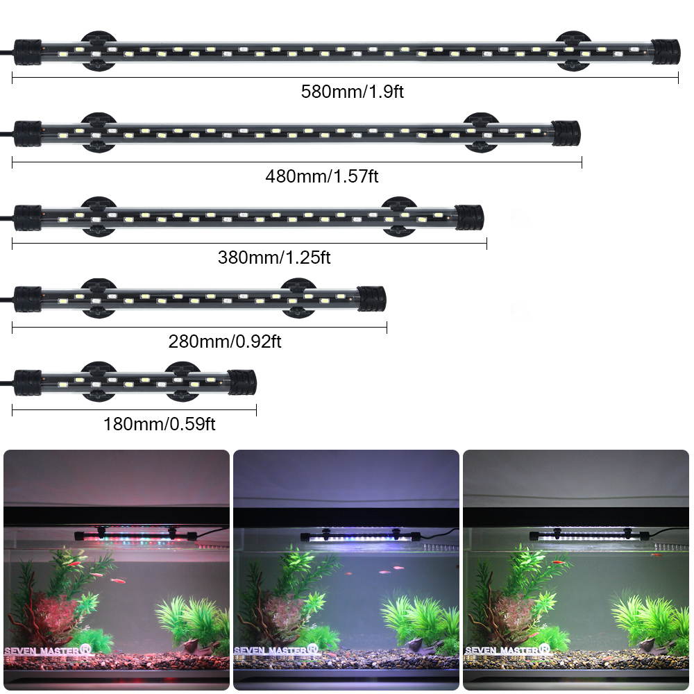 Aquarium Marine Lights - Aquarium Light LED Plant Grow โคมไฟกันน้ําถังปลา