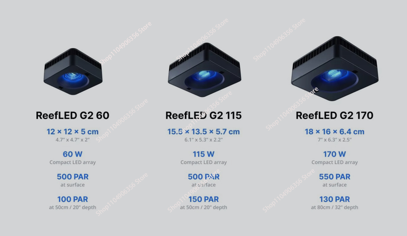 Reef Lighting - ไฟ LED สำหรับตู้ปลา 60 วัตต์ รุ่นใหม่