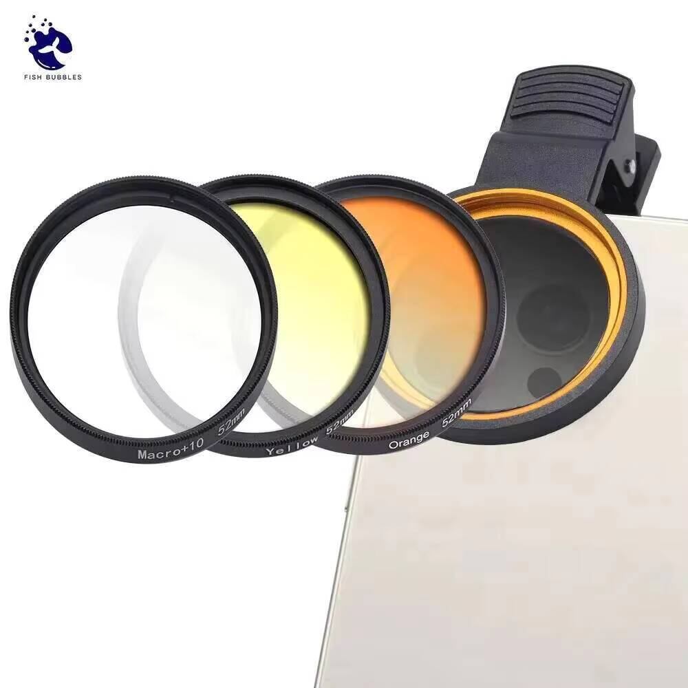 Reef Tank Filter - พิพิธภัณฑ์สัตว์น้ําเลนส์ 37 มม./52 มม.ถังปลา Marine Salt