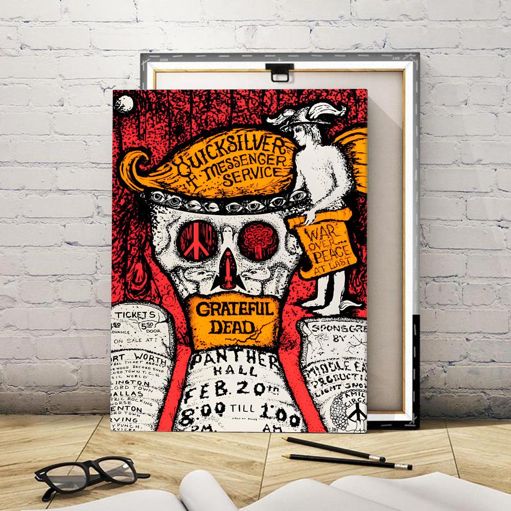 ภาพวาดติดผนังกรอบไม้ โปสเตอร์แ - Live Rock บทวิจารณ์และราคา