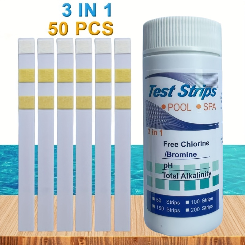 คลอรีน PH Test Strips สปาสระว่ - Ocean Aquarium บทวิจารณ์และราคา