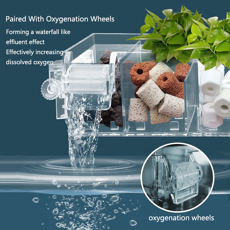 ตู้ปลาน้ําตกกล่องกรองติดผนังใน - Reef Tank Filter บทวิจารณ์และราคา